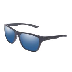 Huk Swivel Sunglasses Unisex Black Frame Blue Lens Polarized