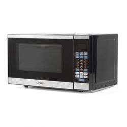 Commercial Chef 0.7 cu ft Black/Silver Microwave 700 W