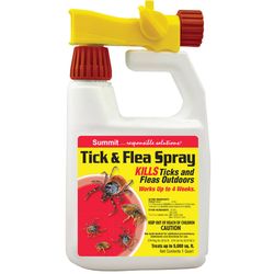 Summit Tick & Flea Spray Insect Killer Liquid Concentrate 32 oz