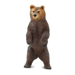 Safari Ltd. Wild Safari Grizzly Bear Toy Brown