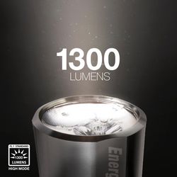 Energizer 1300 lm Gray LED Flashlight AA Battery