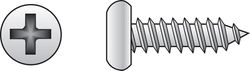 HILLMAN No. 6 Ga. X 5/8 in. L Phillips Pan Head Sheet Metal Screws 100 pk