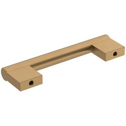 Amerock Contemporary Bar Cabinet Pull 3-3/4 in. Champagne Bronze Gold 1 pk
