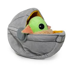 Buckle-Down Star Wars For Dog Multicolored Plush The Child Carriage Pose Squeaky Dog Toy 1 pk