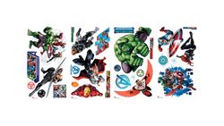 RoomMates 11.5 in. W X 7.8 in. L Avengers Peel and Stick Wall Decal