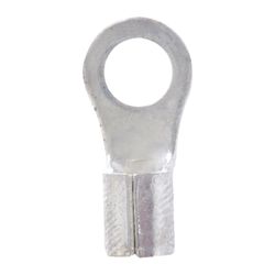 Jandorf 12-10 Ga. Uninsulated Wire Ring Terminal Silver 5 pk