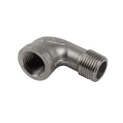 BK Products Proline 3/8 in. MIP in. X 3/8 in. D FIP Stainless Steel 90 Degree Street Elbow