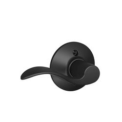 Schlage Accent Matte Black Dummy Lever