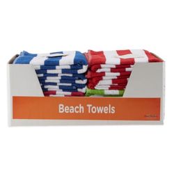 Kane Home Assorted Cotton Cabana Stripe Beach Towel 1 pc