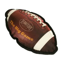 Territory For Dog Multicolored Polyester Big Game Football Squeak Dog Toy All Pet Sizes 1