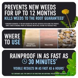 Roundup Weed and Grass Killer RTU Liquid 1.25 gal