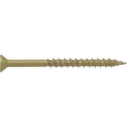 HILLMAN Power Pro No. 10 Ga. X 2-1/2 in. L Star Flat Head Coarse Multi-Material Screws