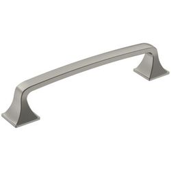 Amerock Traditional Arch Cabinet Pull 5-1/16 in. Satin Nickel Silver 1 pk