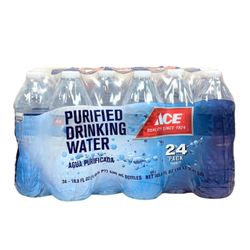Ace Bottled Water 16 oz 24 pk