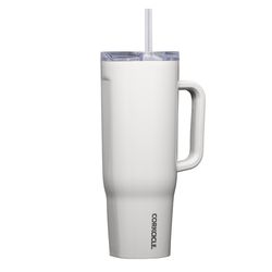 Corkcicle Cruiser 40 oz Oat Milk BPA Free Insulated Straw Tumbler