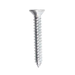 HILLMAN No. 12 Ga. X 1-1/2 in. L Phillips Flat Head Sheet Metal Screws 100 pk