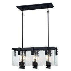Westinghouse Zane Matte Black 6 lights Chandelier