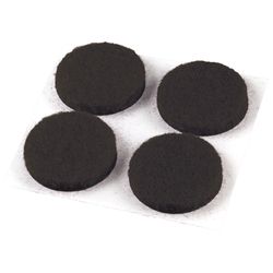 Shepherd Hardware Felt Self Adhesive Anti-Skid Pad Brown Round 1 in. W 12 pk