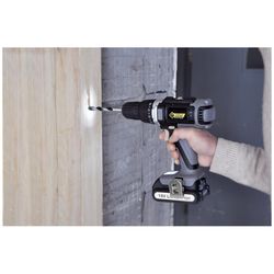 Steel Grip 18V 3/8 in. Brushed Cordless Drill Kit (Battery & Charger)