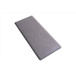 KAF Home 17.3 in. W X 39 in. L Gray Polyurethane Anti-Fatigue Mat