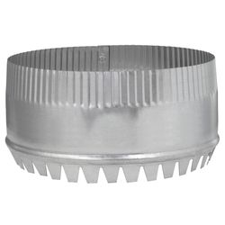 Imperial 7 in. D 28 Ga. Galvanized Steel Round Starting Collar