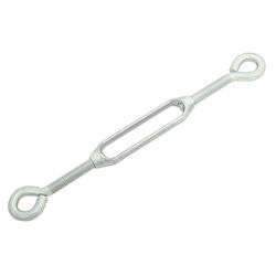 Hampton Zinc-Plated Aluminum/Steel 0.327 in. D Turnbuckle 350 lb 8 in. L