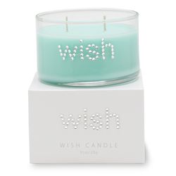 Primal Elements Blue Wish Scent 2 Wick Candle/Gift Box