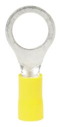 Ace Insulated Wire Ring Terminal Yellow 8 pk