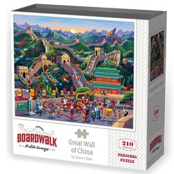 Boardwalk Great Wall of China Jigsaw Personal Puzzle 210 pc
