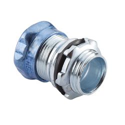Halex 1-1/2 in. D Steel Rain-Tight Compression Connector For EMT 1 pk