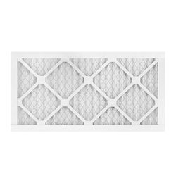 AAF Flanders PREpleat LPD SC M10 24 in. W X 12 in. H X 1 in. Synthetic 10 MERV Pleated Air Filter 1