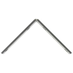 Ace 4 in. H X 2.875 in. W X 4 in. D Steel Inside L Corner Brace
