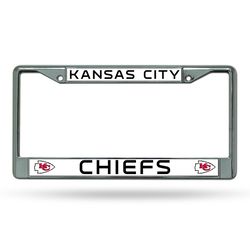 Rico Gray Metal Kansas City Chiefs License Plate Frame