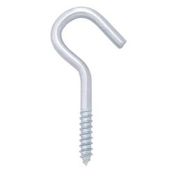 Hampton Small Zinc-Plated Silver Steel 4.1875 in. L Clothesline Hook 215 lb 1 pk