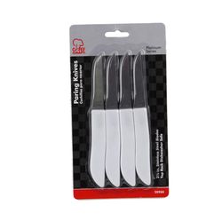 Chef Craft 2.5 in. L Stainless Steel Paring Knife Set 4 pc