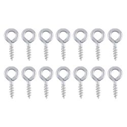 Ace 1/16 in. D X 7/16 in. L Zinc-Plated Steel Screw Eye 5 lb. cap. 14 pk