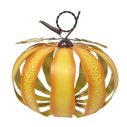 Haunted Hill Farm 1.2 ft. LED Prelit 3D Pumpkin Lantern