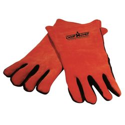 Camp Chef One Size Fits All Leather Red Gloves