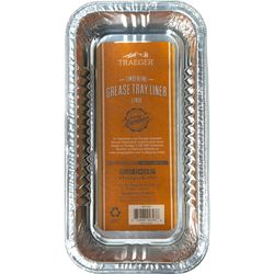 Traeger Aluminum Grease Pan Liner 8.74 in. L X 4.61 in. W For Traeger Timberline 850 &1300 Mod