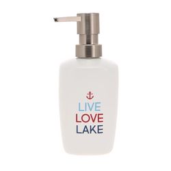Pavilion We People 13 oz Counter Top Pump Shampoo/Soap Dispenser