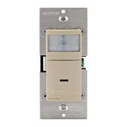 Leviton 2.5 amps Single Pole Motion Sensor Switch Ivory 1 pk