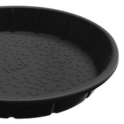 Gracious Living Black Polyethylene Utility Basin