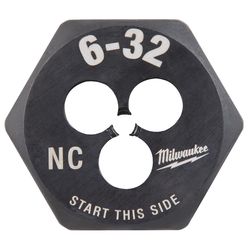 Milwaukee SAE 6-32 Hex Threading Die