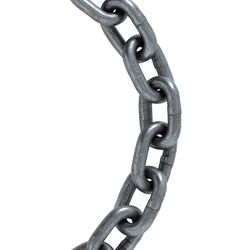 Koch Industries 1/4 in. Welded Steel Grade 43 High Test Chain .250 in. D X 10 ft. L