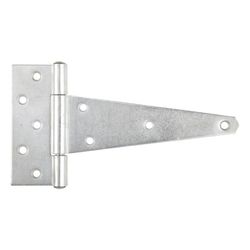 Ace 8 in. L Zinc-Plated Heavy Duty T Hinge 1 pk