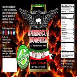 Croix Valley Italian BBQ Booster Seasoning 6 oz