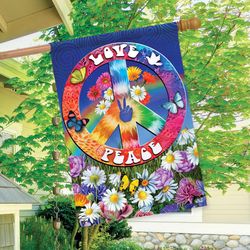 Briarwood Lane House Flag 40 in. H X 28 in. W