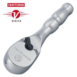 CRAFTSMAN V-Series 3/8 in. drive Stubby Ratchet 96 teeth