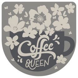 Karma Coffee Stickers 1 pk