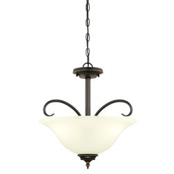 Westinghouse Harwell 17.87 in. H X 16.06 in. W X 16.06 in. L Ceiling Light